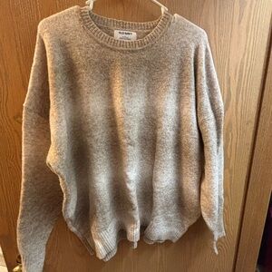 Old Navy Women's Light Gray Sweater